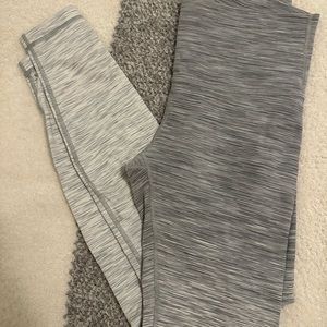 Like new, size 6 ombré lululemon leggings